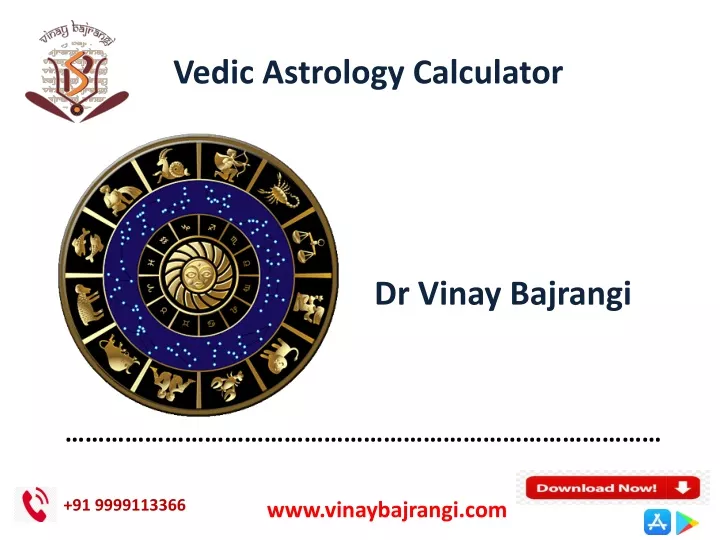 PPT Vedic Astrology Calculator PowerPoint Presentation, free download
