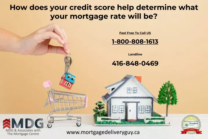 PPT - How Does Your Credit Score Help Determine What Your Mortgage Rate ...