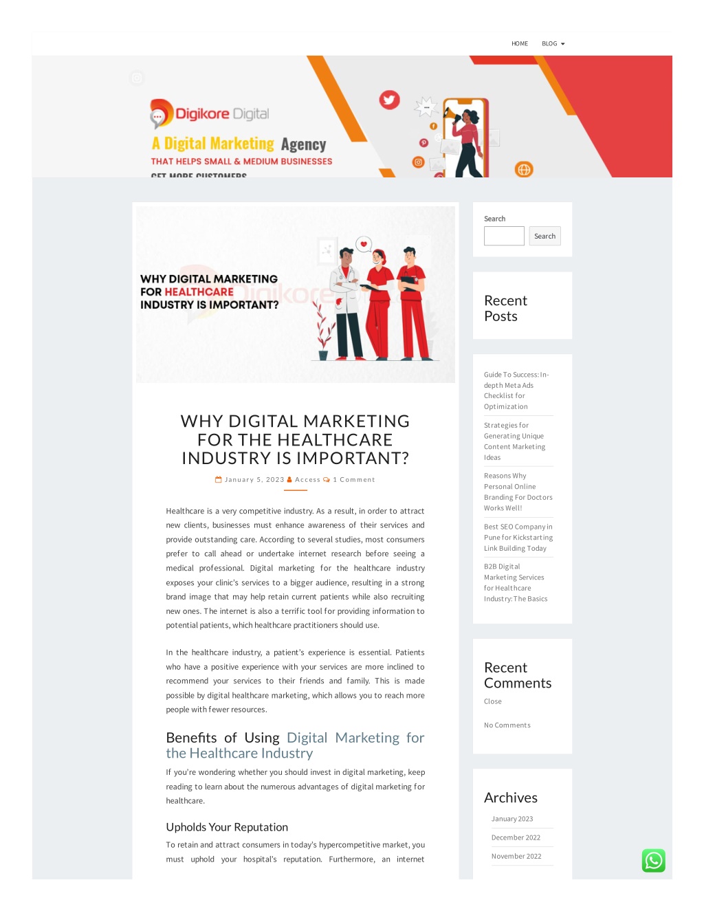 PPT - Why Digital Marketing For The Healthcare Industry Is Important ...