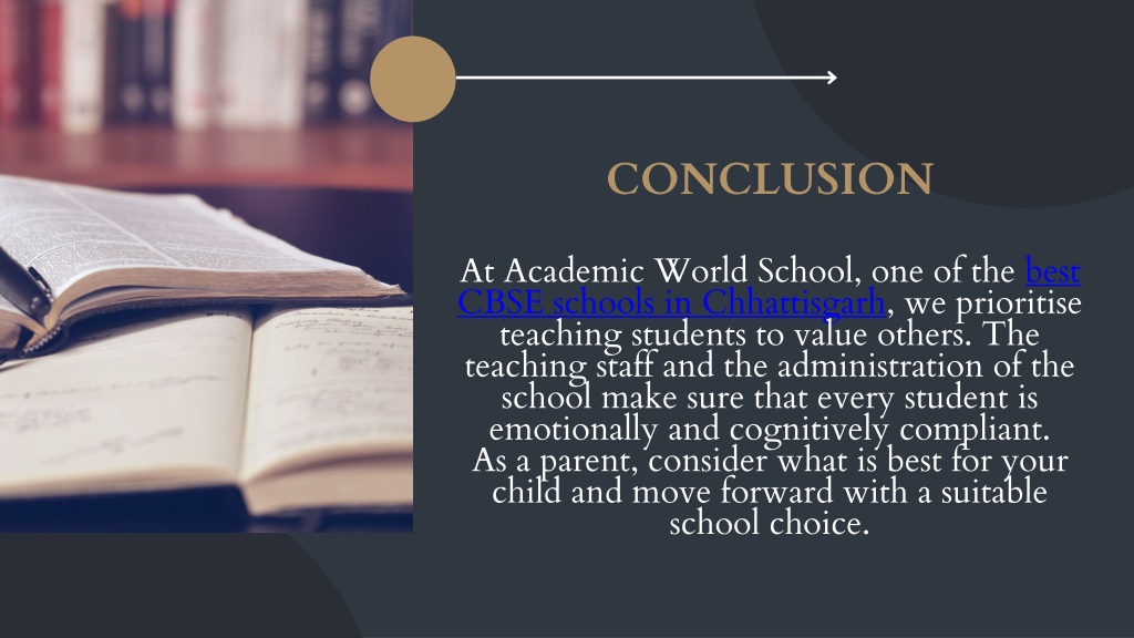 conclusion of importance of value education