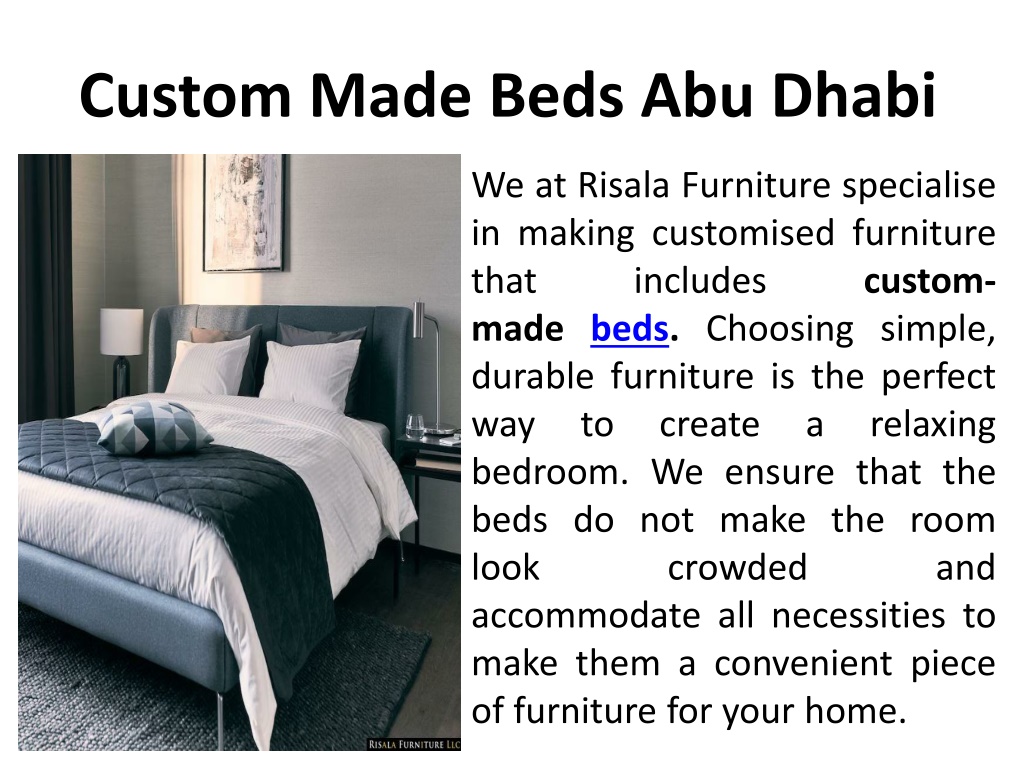 PPT - Custom Made Beds Abu Dhabi PowerPoint Presentation, Free Download ...