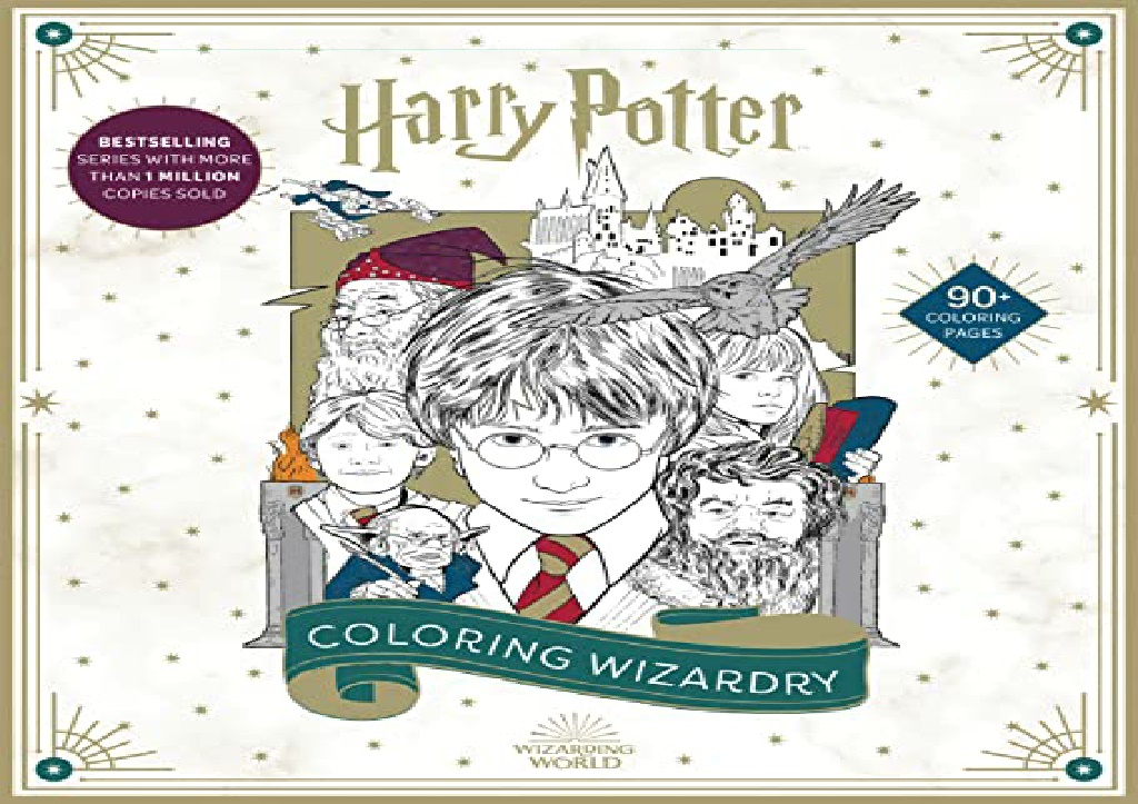 PPT - [READ PDF] Harry Potter: Coloring Wizardry free PowerPoint ...