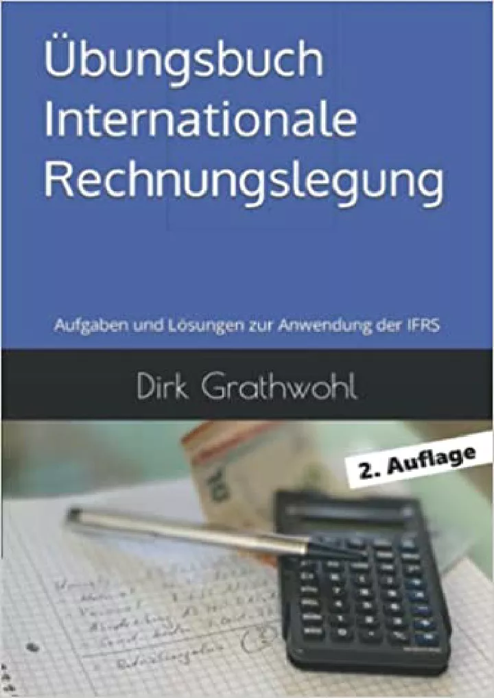 PPT - Ãœbungsbuch Internationale Rechnungslegung Aufgaben Und LÃ¶sungen ...