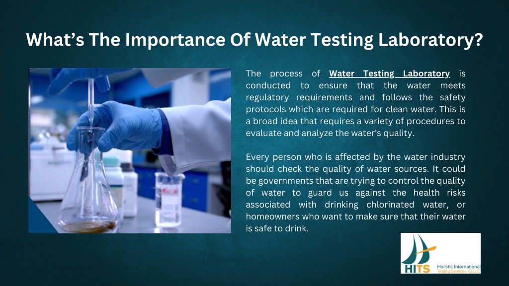 PPT - Water Testing Laboratory Dubai | Hits Lab Dubai UAE PowerPoint ...