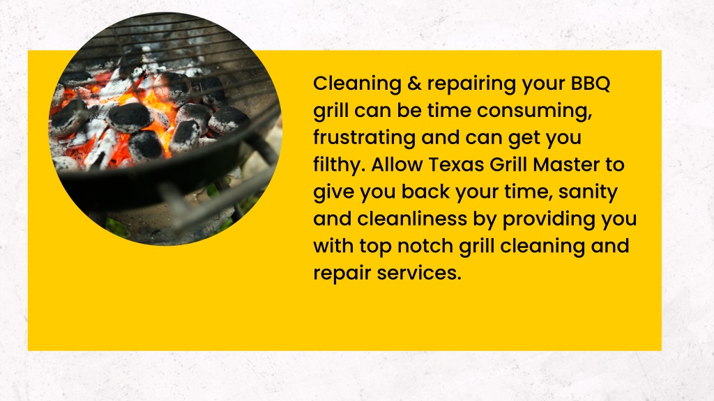 PPT BBQ Grill Cleaning & Repair Professional Texas PowerPoint