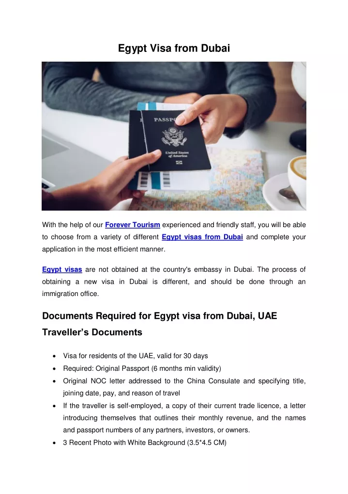 PPT Egypt Visa from Dubaii PowerPoint Presentation, free download