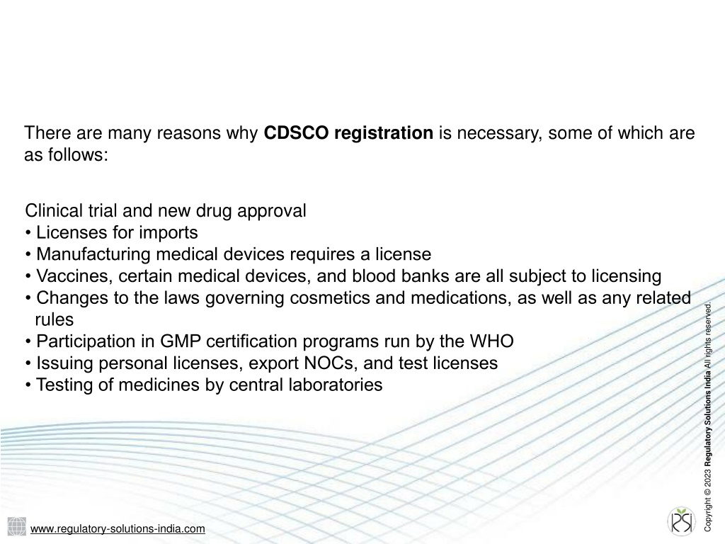 PPT How do you register your medical device with CDSCO? Regulatory