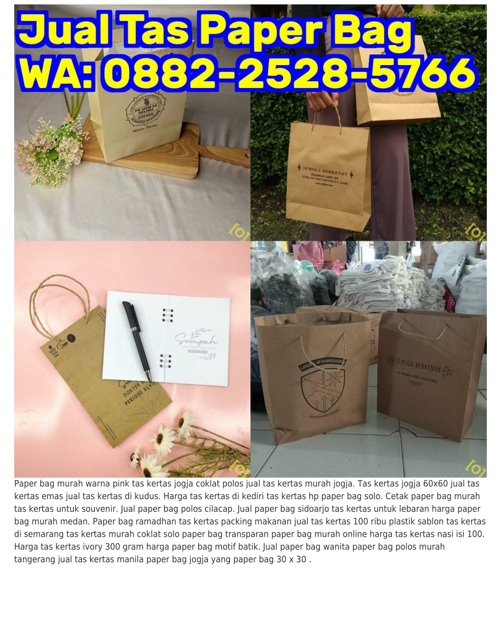 Ppt O Wa Tas Kertas Untuk Souvenir Harga Paper Bag Kado Powerpoint Presentation