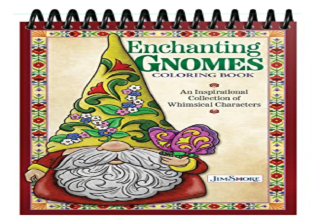 PPT PDF Jim Shore Enchanting Gnomes Coloring Book An Inspirational