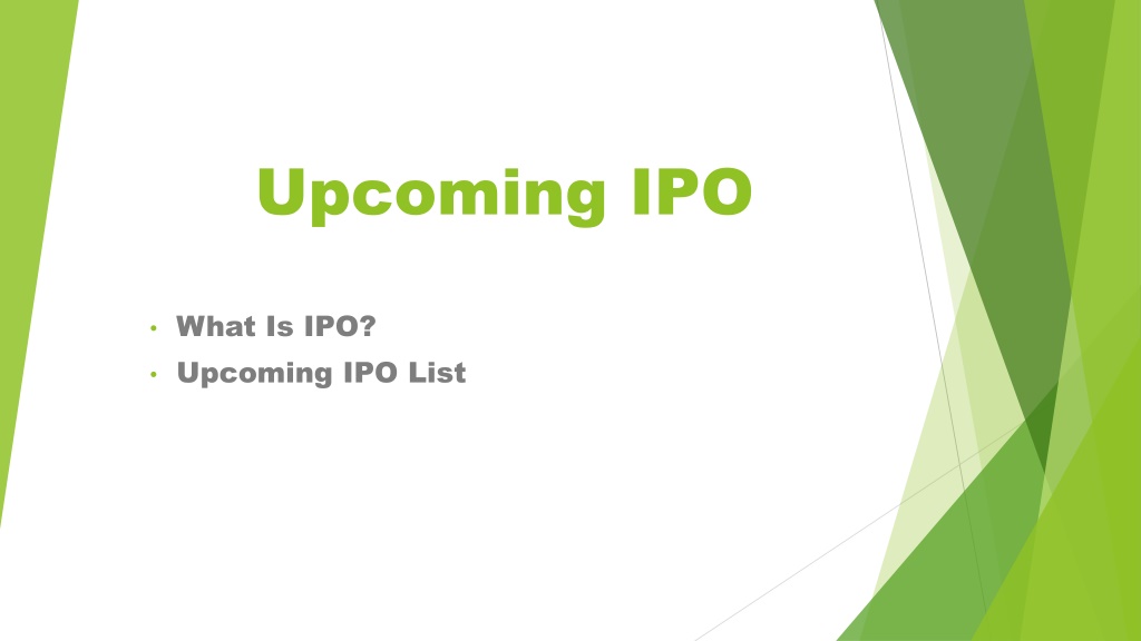 PPT IPO Motilal Oswal PowerPoint Presentation, free