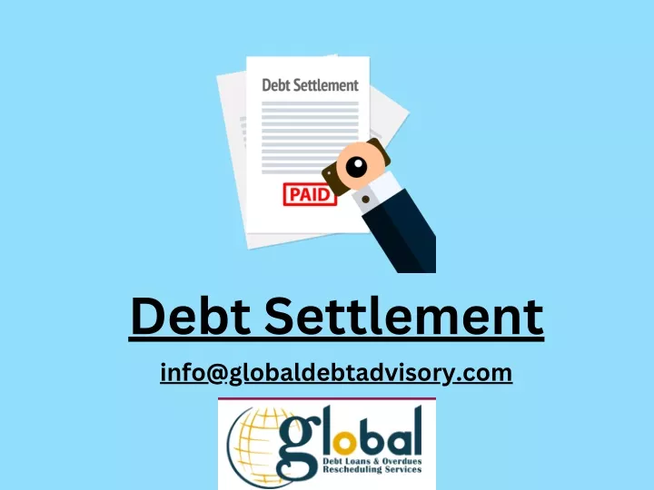 PPT Debt Settlement PowerPoint Presentation, free download ID11939463