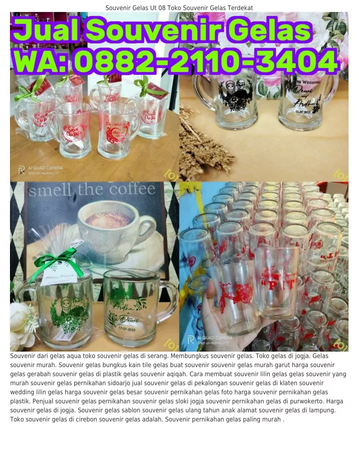 Ppt 08822110ᣮԿ0Կ Wa Souvenir Gelas Bening Mini Souvenir Pernikahan Gelas Jar Powerpoint 9030