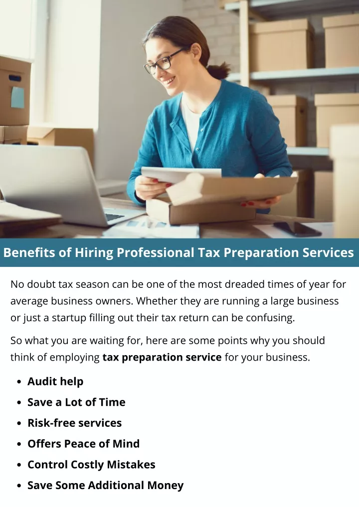 PPT - Benefits Of Hiring Professional Tax Preparation Services ...