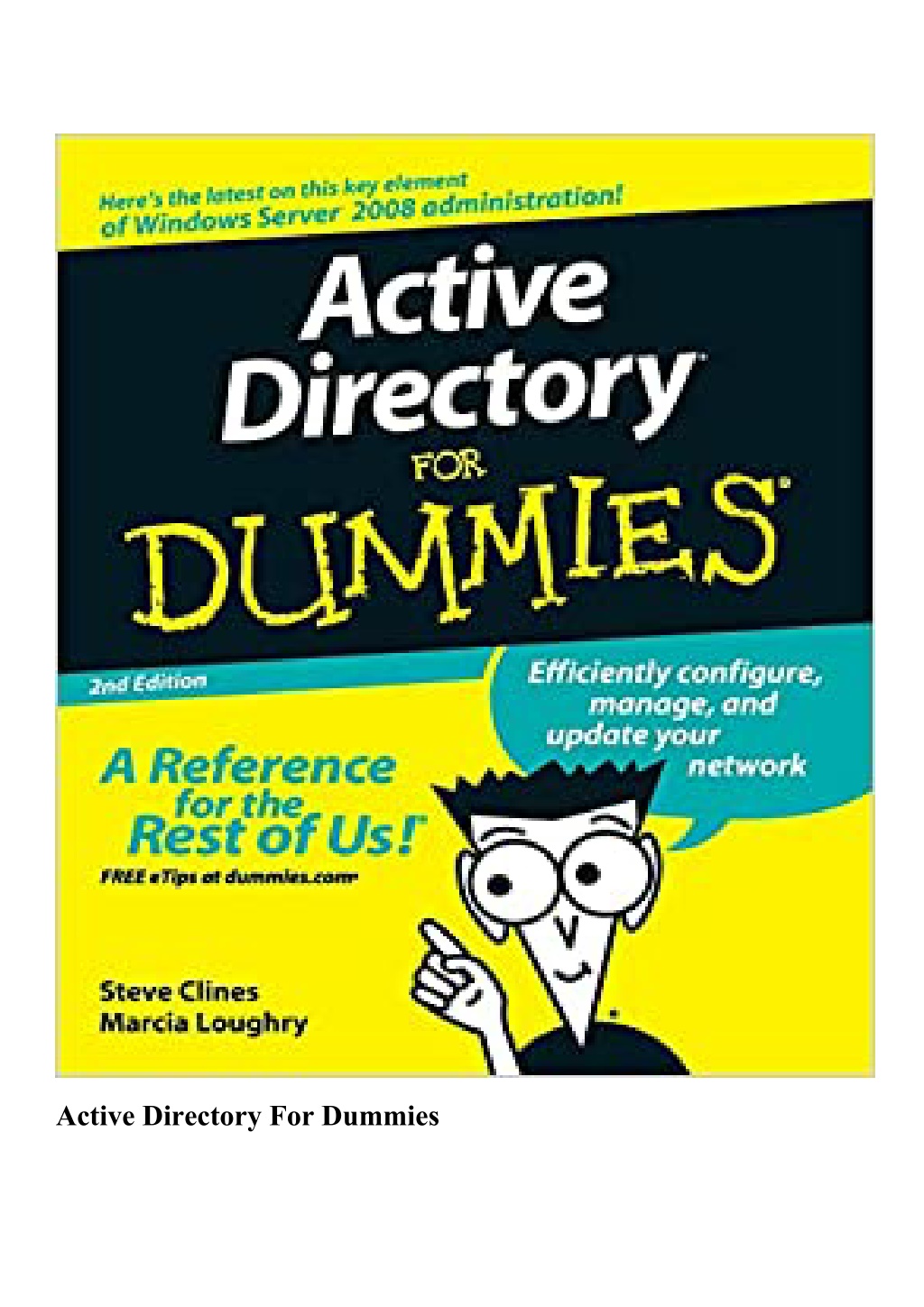 PPT - READ Active Directory For Dummies PowerPoint Presentation, free ...