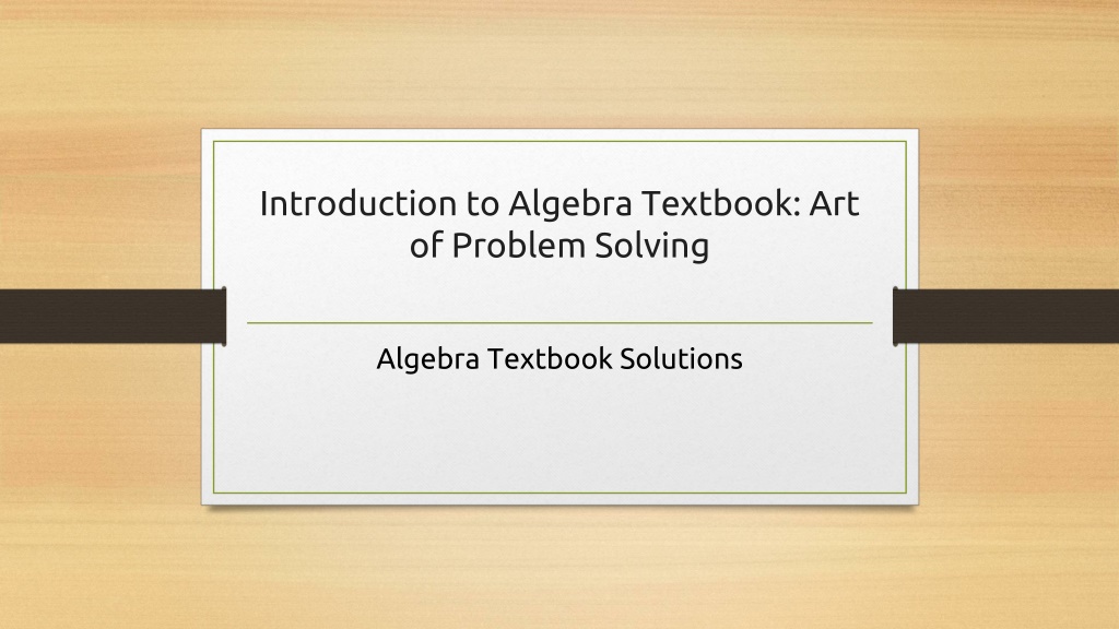 art of problem solving algebra videos