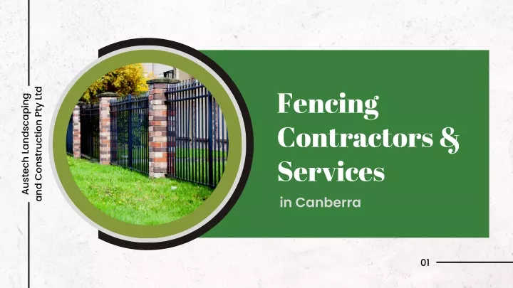 PPT - Fencing Contractors Offering Fencing Services in Canberra PowerPoint Presentation - ID:11942494