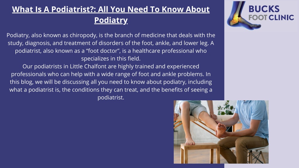 Ppt What Is A Podiatrist All You Need To Know About Podiatry Powerpoint Presentation Id11944518 