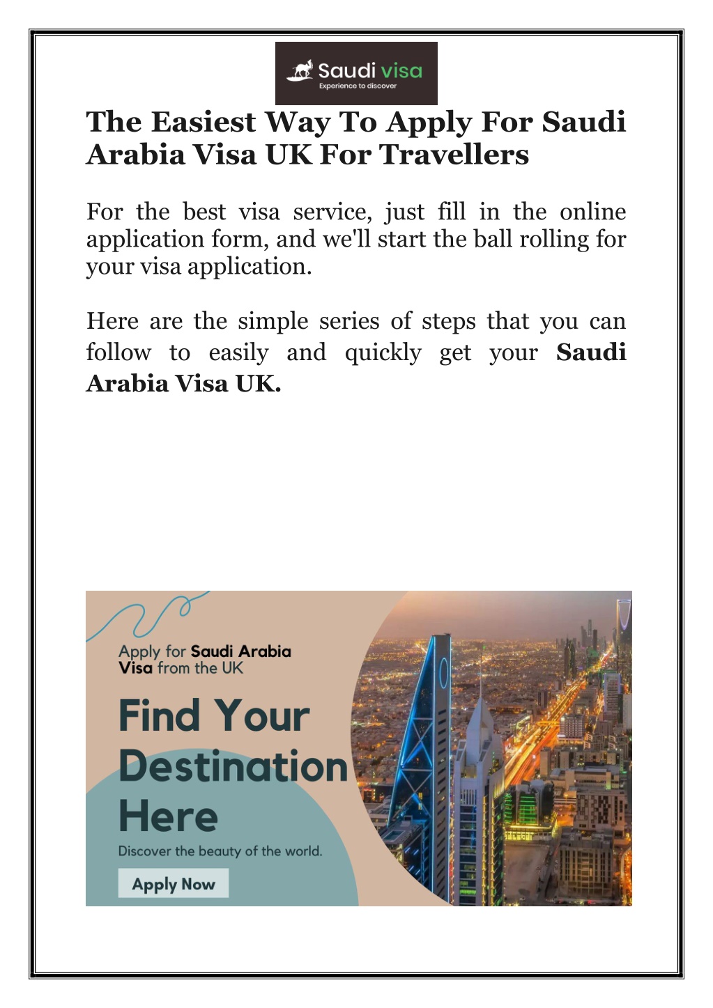 saudi tourist visa uk