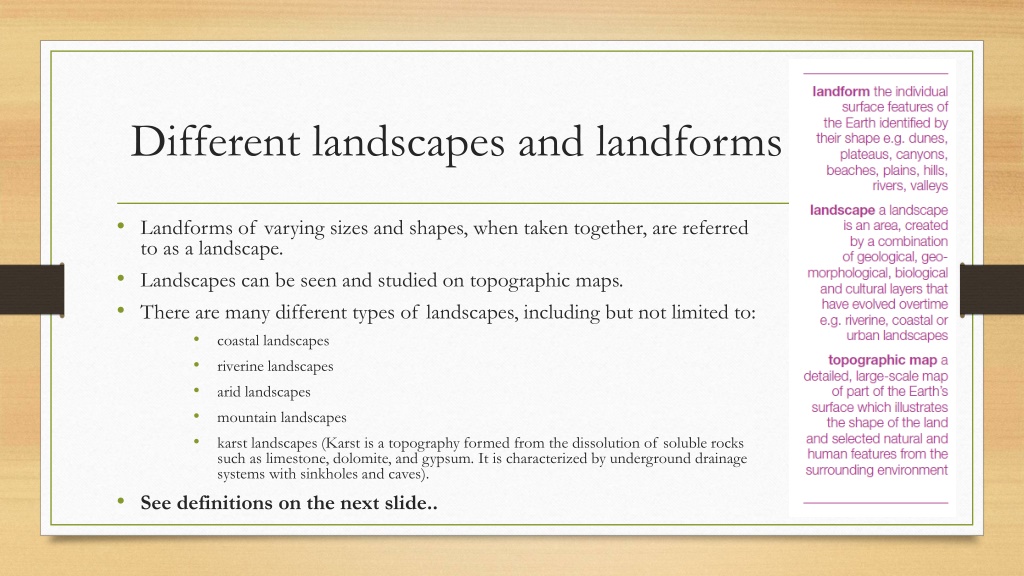 PPT - NSW Year 7 Geography - 1. Landscapes and Landforms PowerPoint ...