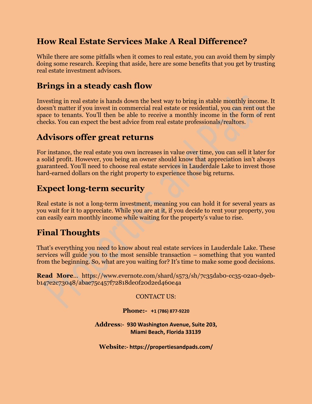 PPT Unlocking the Best Real Estate Opportunities in Lauderdale Lakes