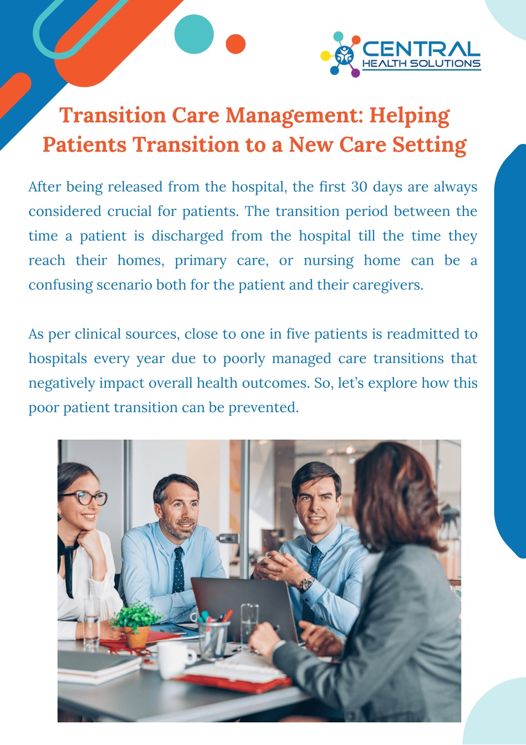 Ppt Transition Care Management Helping Patients Transition To A New Care Setting Powerpoint 6749