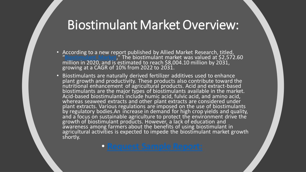 PPT - Biostimulant Market Size, Share | Global Report PowerPoint ...