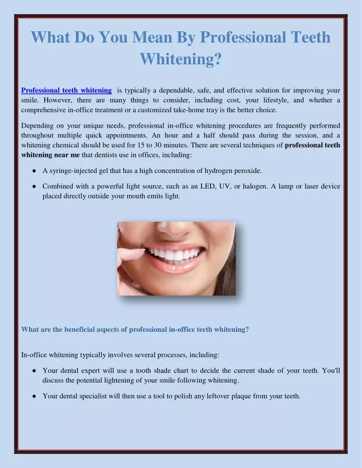 ppt-what-do-you-mean-by-professional-teeth-whitening-powerpoint