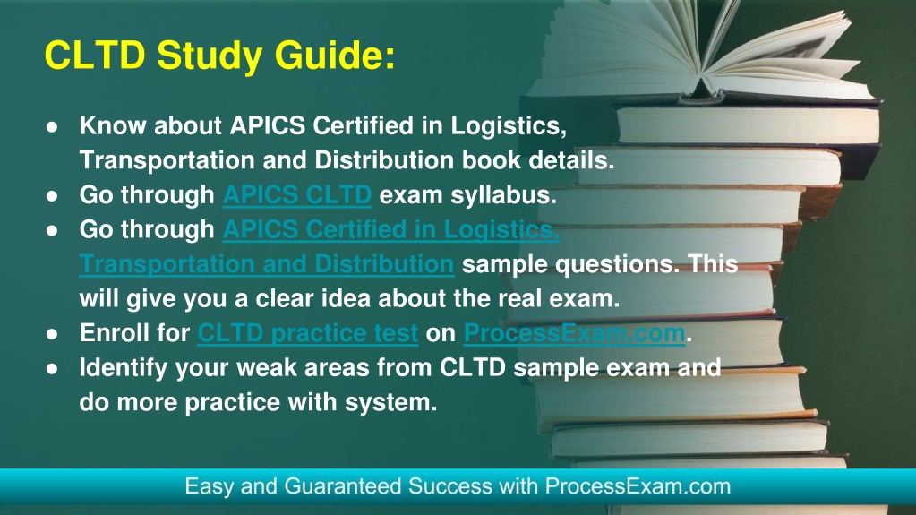 PPT Ace the APICS CLTD Exam: Proven Study Techniques PowerPoint