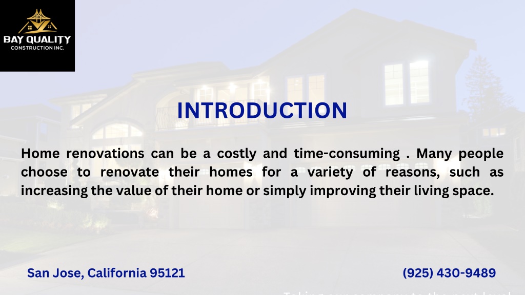 PPT - Top 4 Reasons to Renovate Your Home PowerPoint Presentation, free ...
