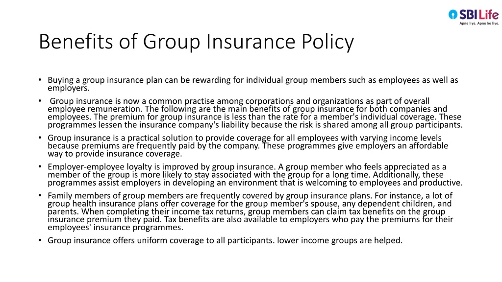 PPT Group Insurance Policy PowerPoint Presentation, free download