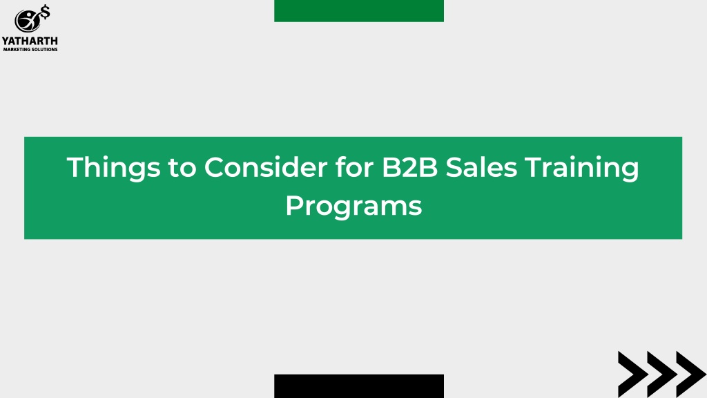 B2b Sales Course