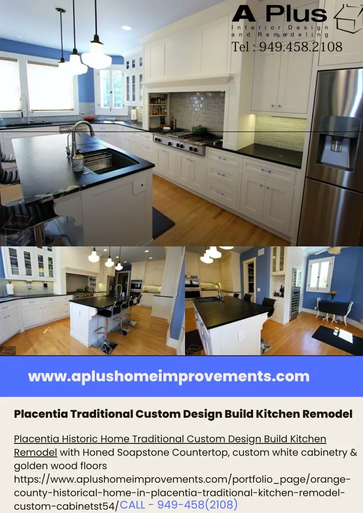 PPT - Placentia Traditional Custom Design Build Kitchen Remodel ...