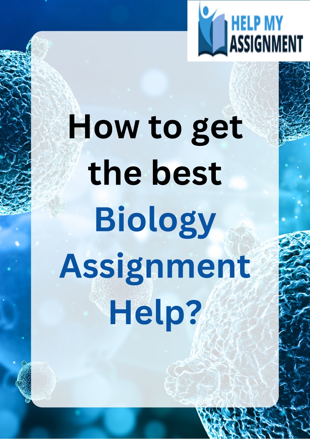 how to write an biology assignment