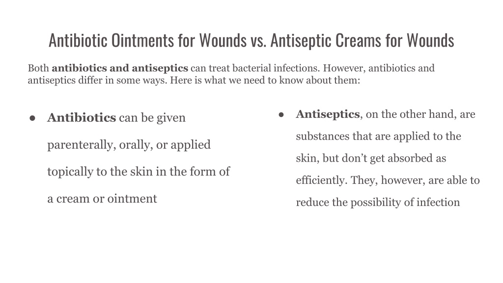 PPT Antiseptic Cream Uses Everything You Need to Know PowerPoint Presentation ID11959322