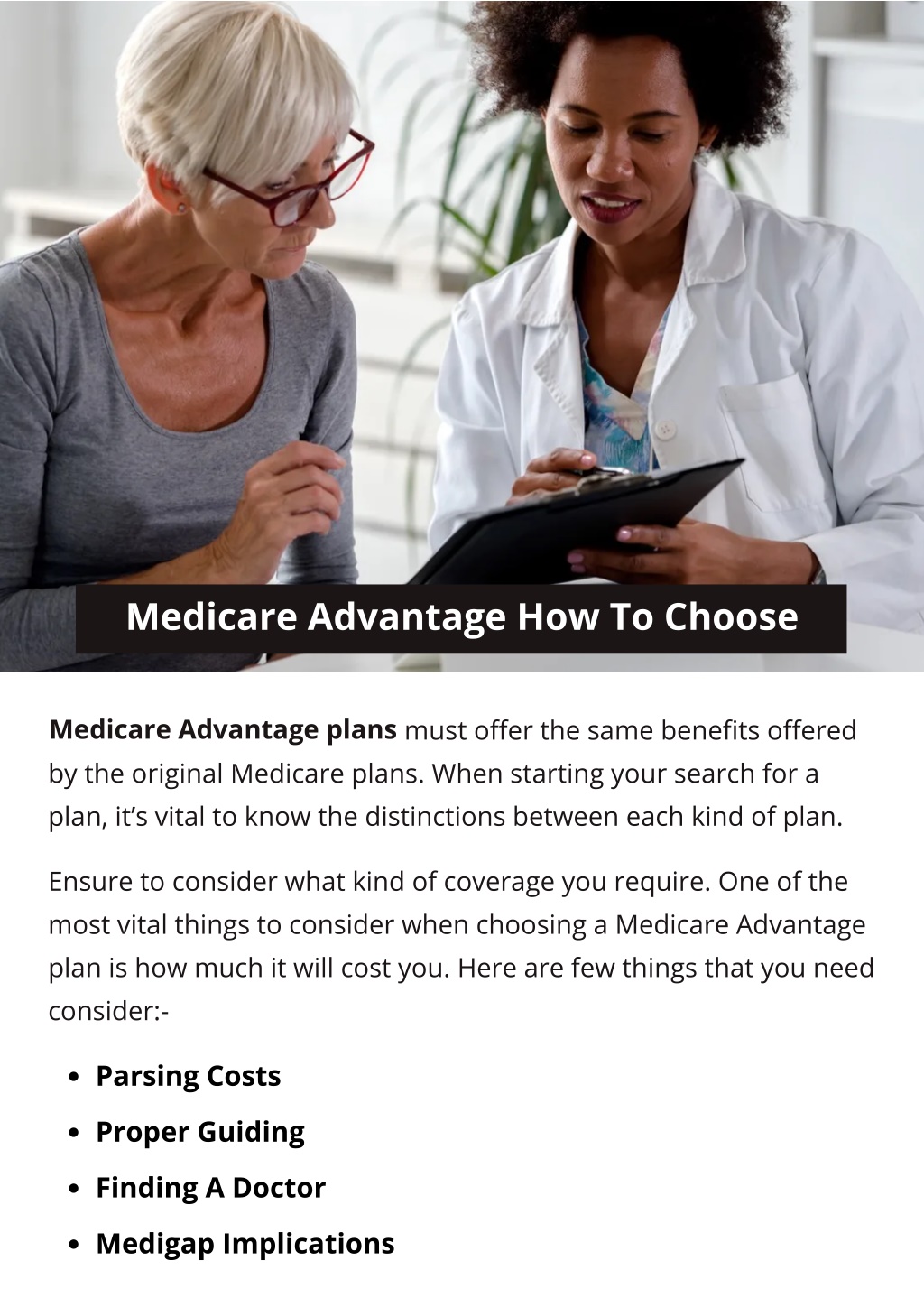 PPT - Medicare Advantage How To Choose PowerPoint Presentation, Free ...