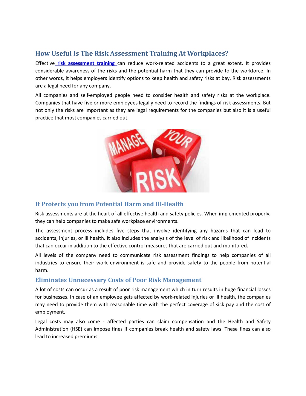 PPT How Useful Is The Risk Assessment Training At Workplaces Ppt PowerPoint Presentation ID