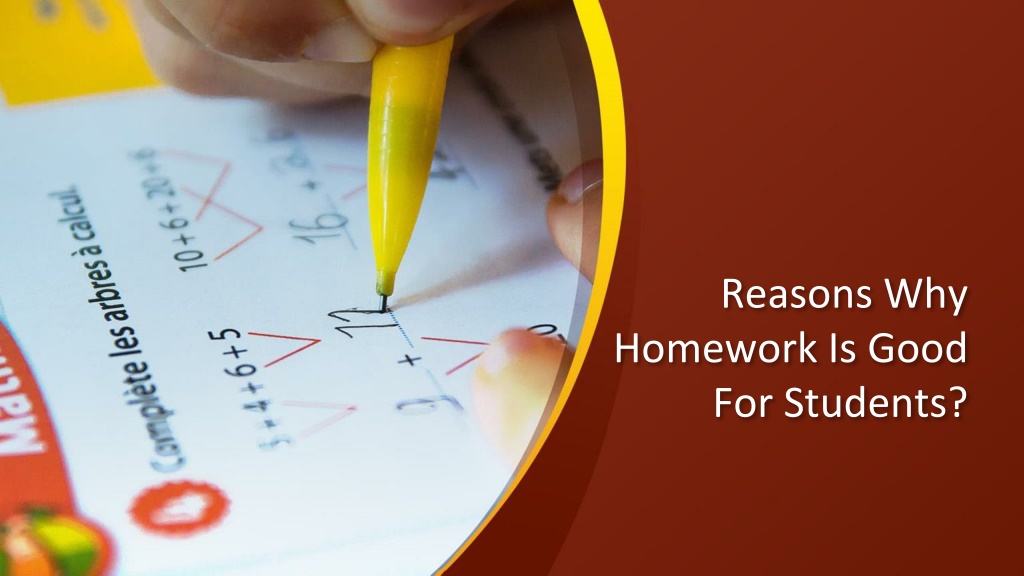 why homework is good.edu
