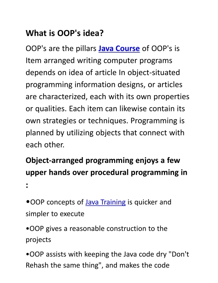 PPT - OOPs concepts PowerPoint Presentation, free download - ID:11965519