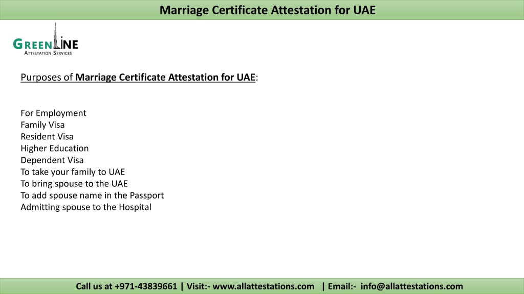 Ppt Know About Marriage Certificate Attestation For Uae Powerpoint Presentation Id 11966257