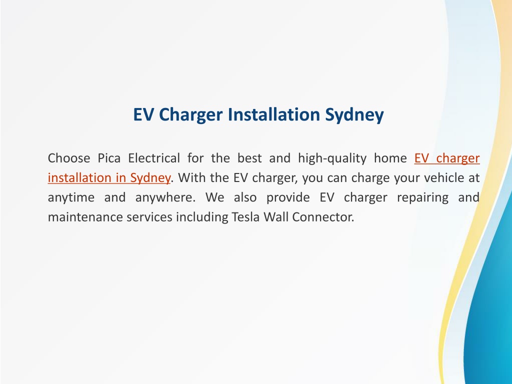 Ppt Find High Quality Ev Charger Installation In Sydney Powerpoint Presentation Id11966938 9011