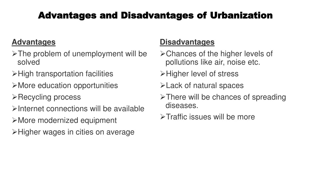 PPT - Urbanization And Development PowerPoint Presentation, Free ...