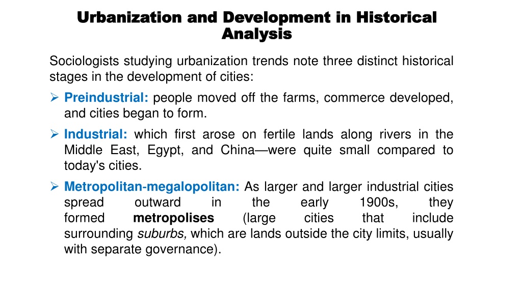 PPT - Urbanization And Development PowerPoint Presentation, Free ...