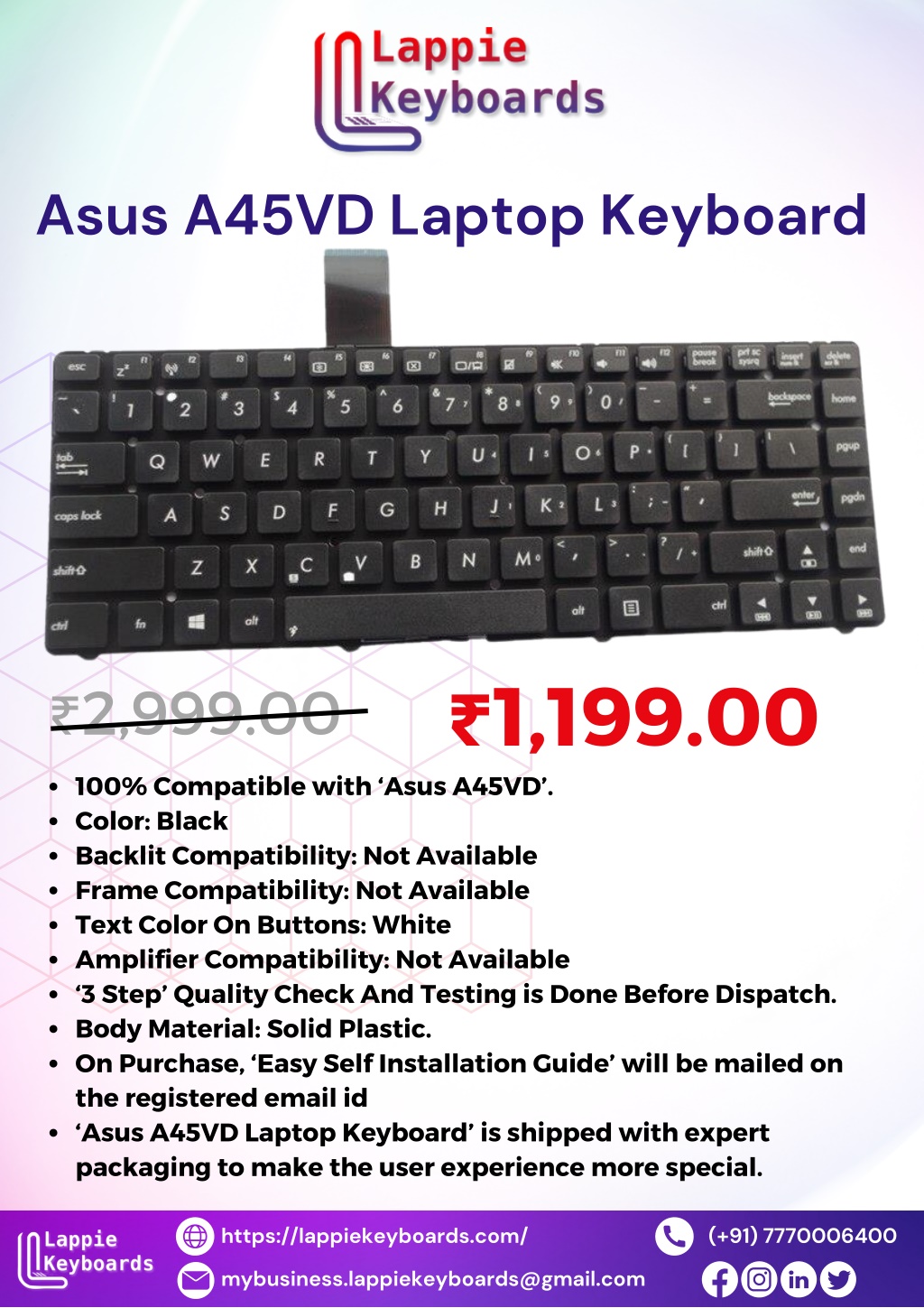 Keyboard Computer Price PPT - Buy best quality laptop Keyboards of all brands at a Reasonable ...