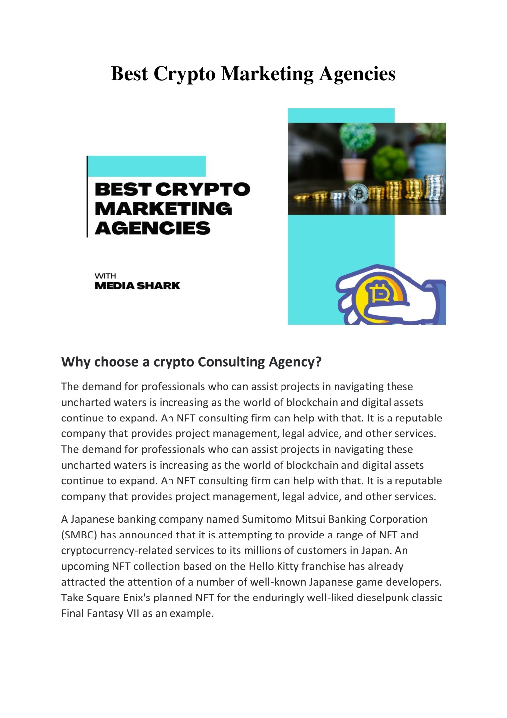 PPT - best crypto marketing agency PowerPoint Presentation, free ...