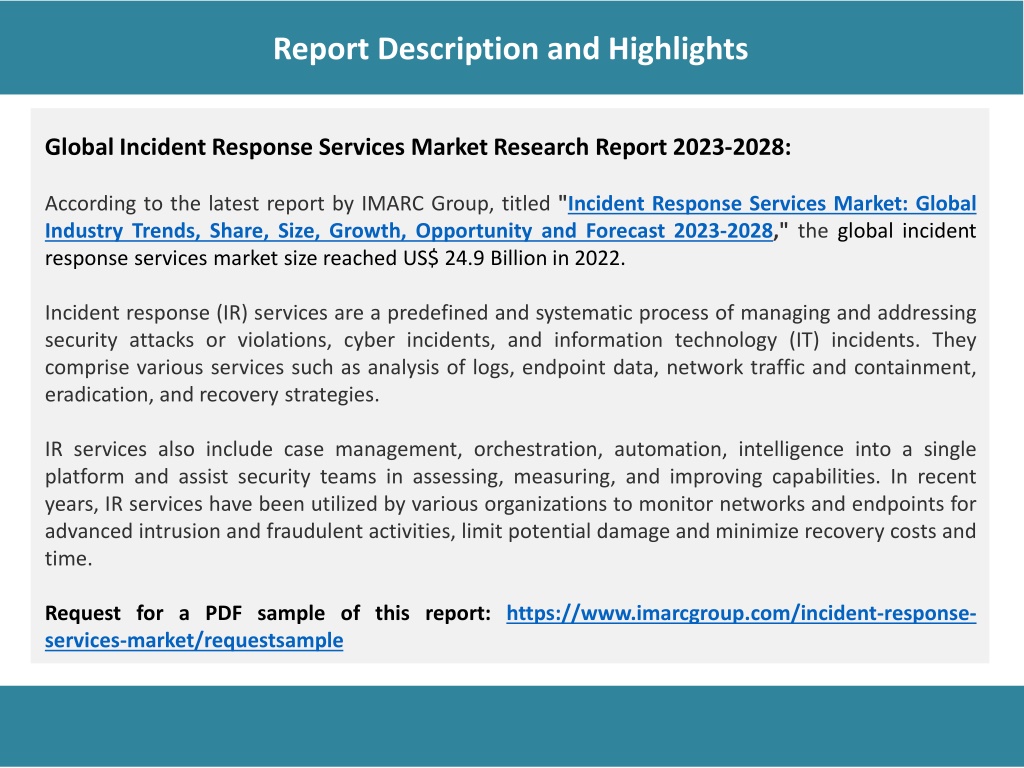 PPT - Incident Response Services Market Research and Forecast Report ...