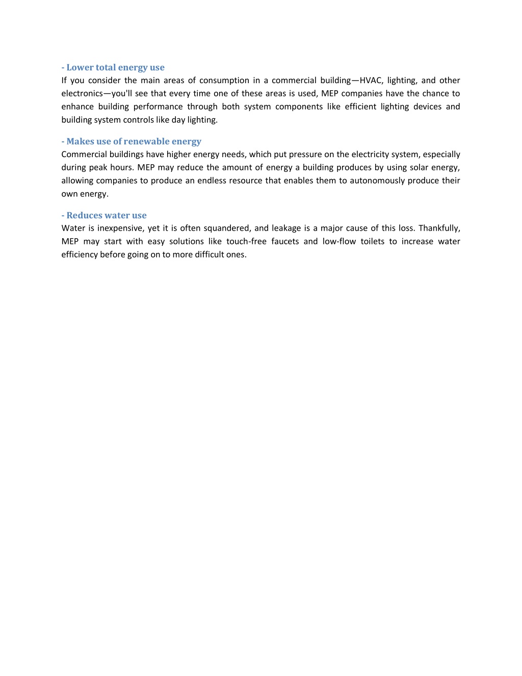 PPT - The Function of MEP in Building Construction PowerPoint ...