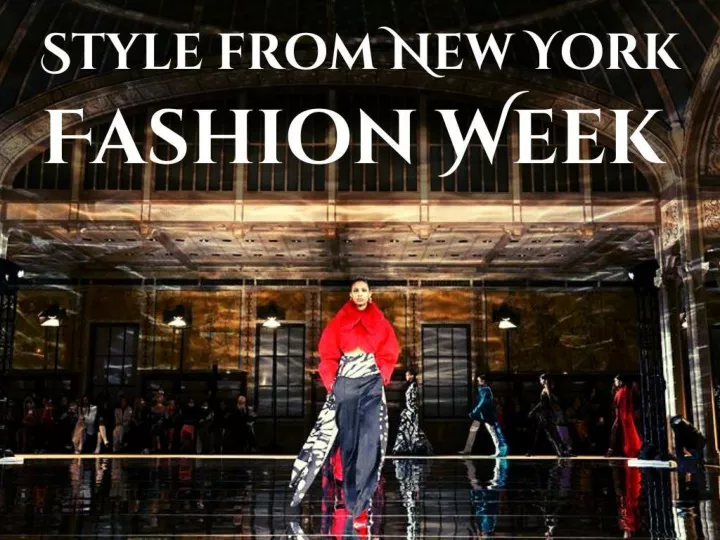 style from new york fashion week n.