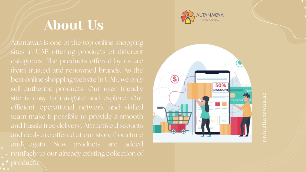 PPT Top Online Shopping Sites In Uae PowerPoint Presentation, free