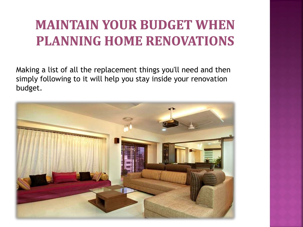 View of PPT - Top 7 Cost-Effective Ideas for Home Renovation PowerPoint ...
