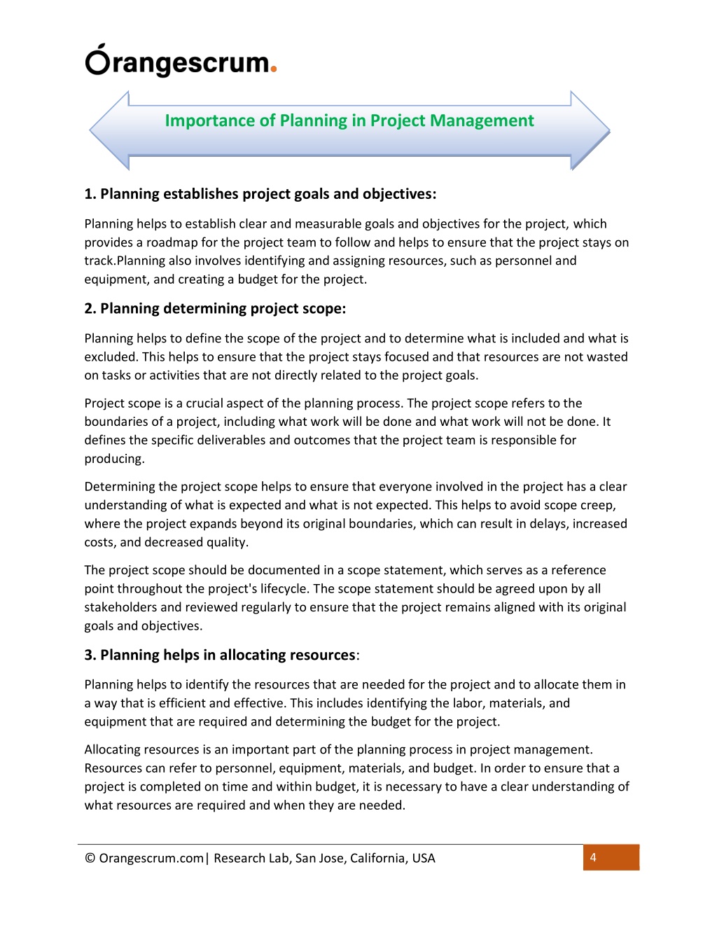 Why Planning Is Important In Project Management